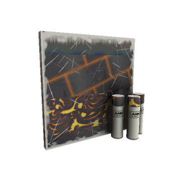 Strange Unusual Kiln and Conquer War Paint (Field-Tested)