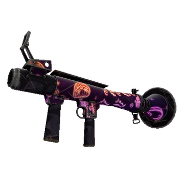 Strange Unusual Neon-ween Rocket Launcher (Field-Tested)