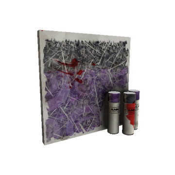Strange Unusual Portal Plastered War Paint (Battle Scarred)