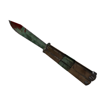Strange Unusual Professional Killstreak Alpine Knife (Well-Worn)