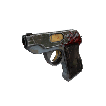Strange Unusual Professional Killstreak Blitzkrieg Pistol (Well-Worn)