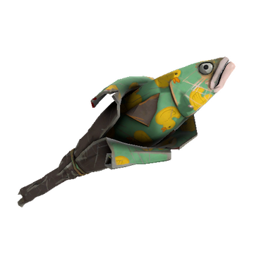 Strange Unusual Professional Killstreak Quack Canvassed Holy Mackerel (Well-Worn)