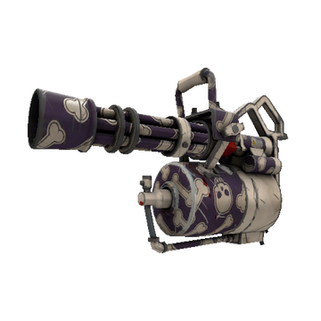 Strange Unusual Professional Killstreak Totally Boned Minigun (Well-Worn)