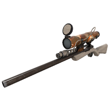 Strange Unusual Sarsaparilla Sprayed Sniper Rifle (Field-Tested)