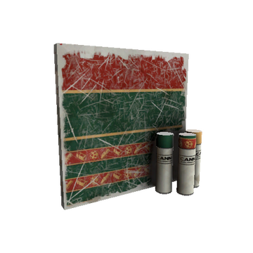 Strange Unusual Sleighin' Style War Paint (Well-Worn)