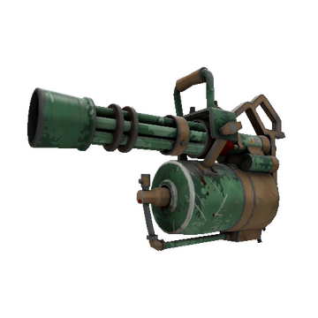 Strange Unusual Specialized Killstreak Alpine Minigun (Well-Worn)