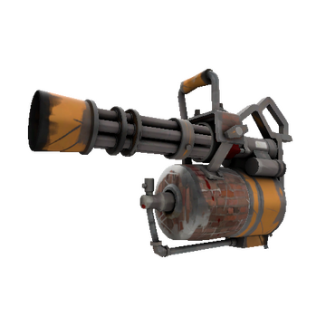 Strange Unusual Specialized Killstreak Brick House Minigun (Well-Worn)