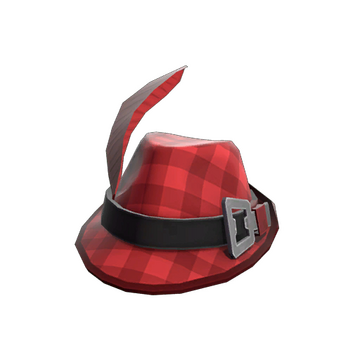 Strange Unusual Tartan Tyrolean