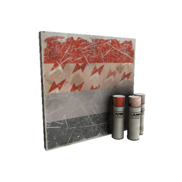 Strange Unusual Team Charged War Paint (Well-Worn)