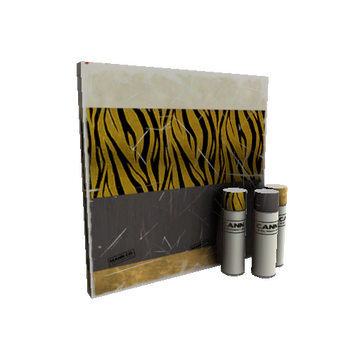 Strange Unusual Tiger Buffed War Paint (Field-Tested)