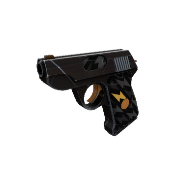 Unusual Black Dahlia Pistol (Minimal Wear)
