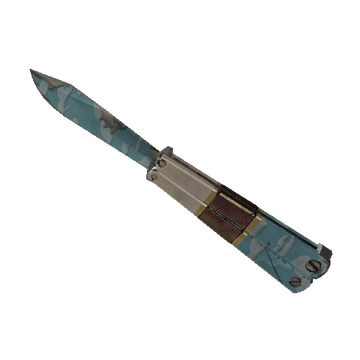 Unusual Blue Mew Knife (Minimal Wear)