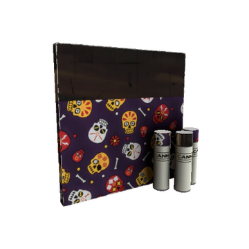 Unusual Calavera Canvas War Paint (Factory New)
