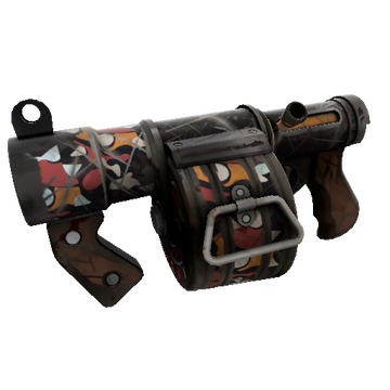 Unusual Carpet Bomber Stickybomb Launcher (Battle Scarred)