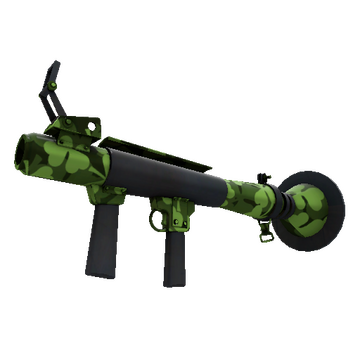 Unusual Clover Camo'd Rocket Launcher (Factory New)