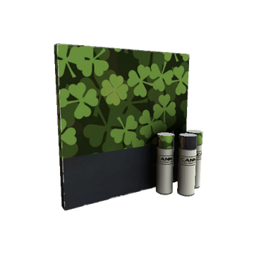 Unusual Clover Camo'd War Paint (Factory New)