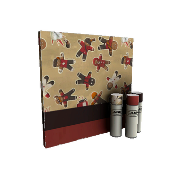 Unusual Cookie Fortress War Paint (Factory New)