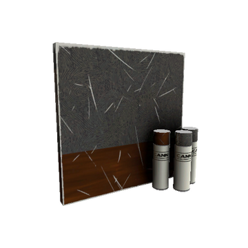 Unusual Damascus & Mahogany War Paint (Minimal Wear)