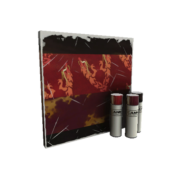 Unusual Deadly Dragon War Paint (Minimal Wear)