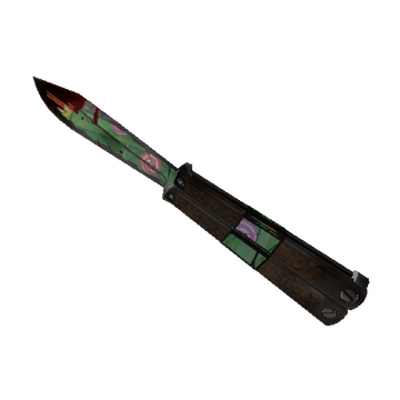 Unusual Festive Brain Candy Knife (Battle Scarred)