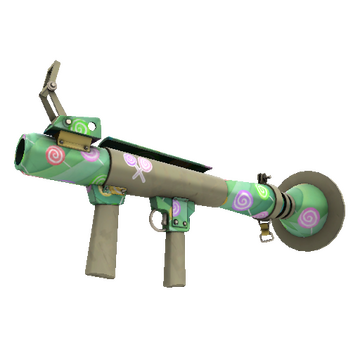 Unusual Festive Brain Candy Rocket Launcher (Factory New)