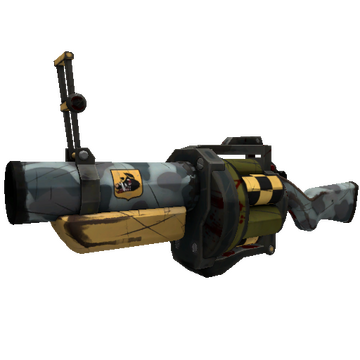 Unusual Festive Butcher Bird Grenade Launcher (Well-Worn)