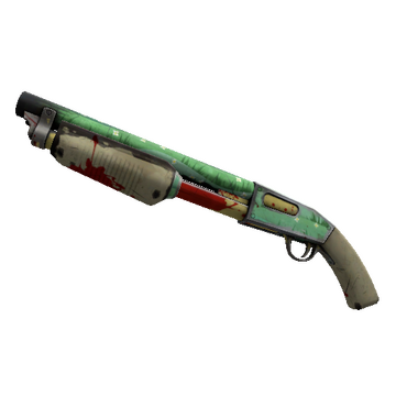 Unusual Festive Flower Power Shotgun (Well-Worn)