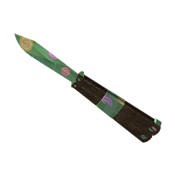 Unusual Festive Professional Killstreak Brain Candy Knife (Factory New)