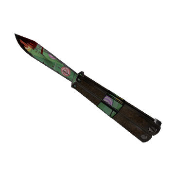 Unusual Festive Professional Killstreak Brain Candy Knife (Well-Worn)