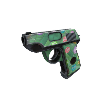 Unusual Festive Professional Killstreak Brain Candy Pistol (Field-Tested)