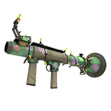 Unusual Festive Professional Killstreak Brain Candy Rocket Launcher (Field-Tested)