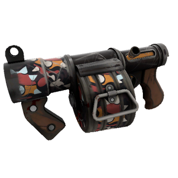 Unusual Festive Professional Killstreak Carpet Bomber Stickybomb Launcher (Well-Worn)