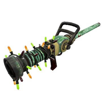 Unusual Festive Professional Killstreak Flower Power Medi Gun (Well-Worn)
