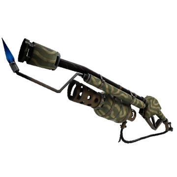 Unusual Festive Professional Killstreak Forest Fire Flame Thrower (Minimal Wear)