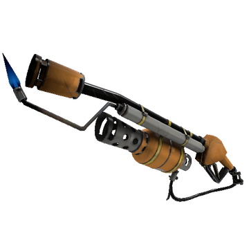 Unusual Festive Professional Killstreak Turbine Torcher Flame Thrower (Minimal Wear)