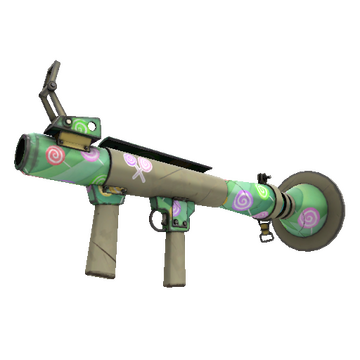 Unusual Festive Specialized Killstreak Brain Candy Rocket Launcher (Minimal Wear)