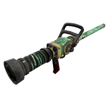 Unusual Festive Specialized Killstreak Flower Power Medi Gun (Battle Scarred)