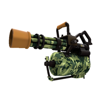 Unusual Festive Specialized Killstreak King of the Jungle Minigun (Factory New)