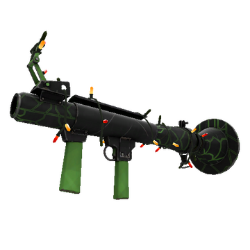 Unusual Festivized Alien Tech Rocket Launcher (Minimal Wear)