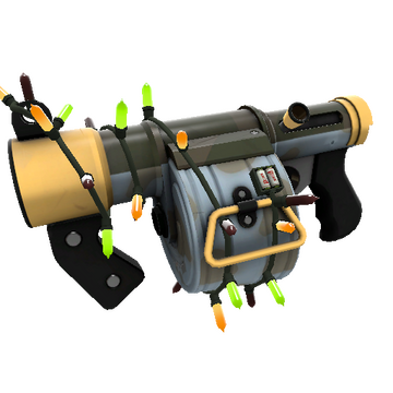 Unusual Festivized Blitzkrieg Stickybomb Launcher (Factory New)