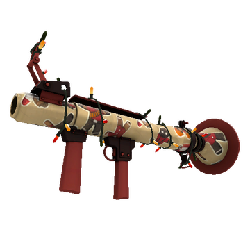 Unusual Festivized Cookie Fortress Rocket Launcher (Factory New)