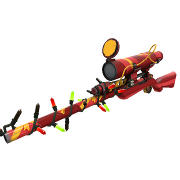 Unusual Festivized Gift Wrapped Sniper Rifle (Field-Tested)
