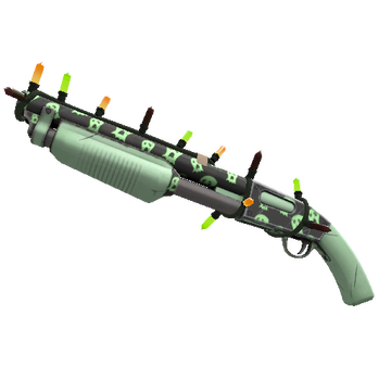 Unusual Festivized Haunted Ghosts Shotgun (Minimal Wear)