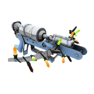 Unusual Festivized Igloo Crusader's Crossbow (Minimal Wear)