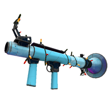 Unusual Festivized Killstreak Frozen Aurora Rocket Launcher (Field-Tested)