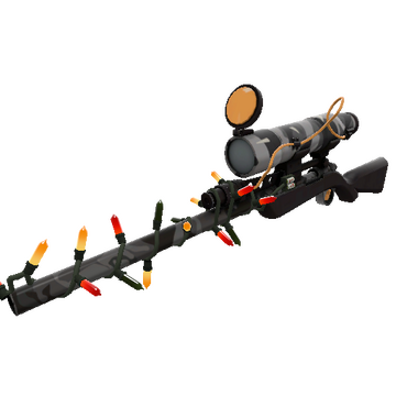 Unusual Festivized Night Owl Sniper Rifle (Factory New)