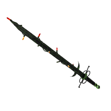 Unusual Festivized Professional Killstreak Alien Tech Claidheamh Mòr (Factory New)