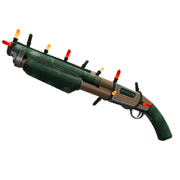 Unusual Festivized Professional Killstreak Alpine Shotgun (Field-Tested)