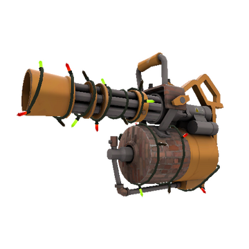 Unusual Festivized Professional Killstreak Brick House Minigun (Factory New)