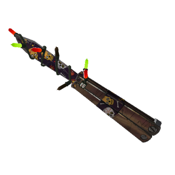 Unusual Festivized Professional Killstreak Calavera Canvas Knife (Field-Tested)